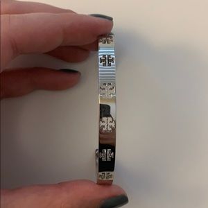Tory Burch Silver Bangle
